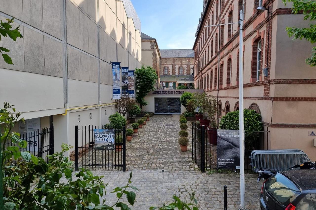 Le Jardin D'Eugene - 4P House - Terrace - Historic Center Villa Онфльор Екстериор снимка