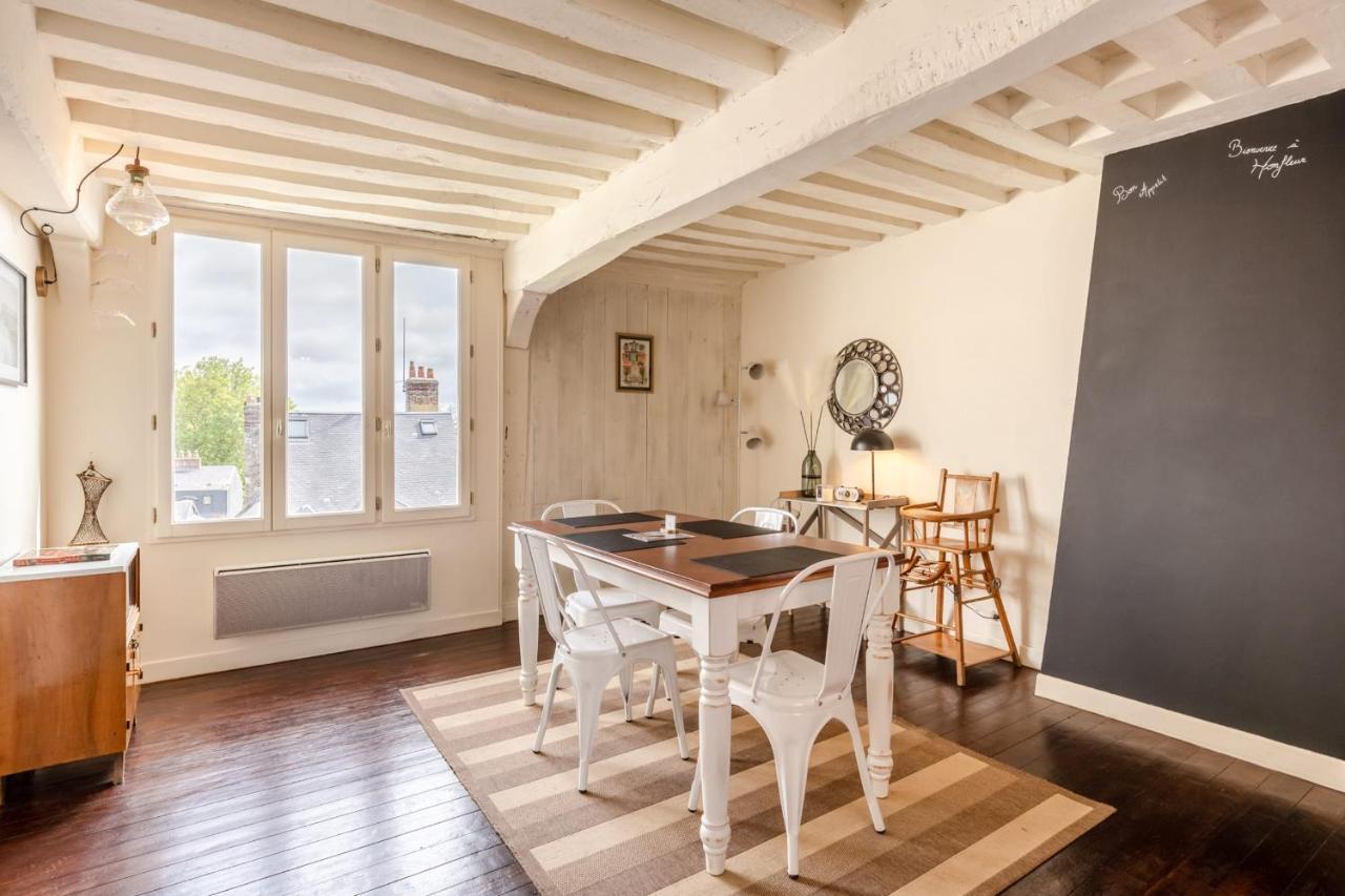 Le Jardin D'Eugene - 4P House - Terrace - Historic Center Villa Онфльор Екстериор снимка